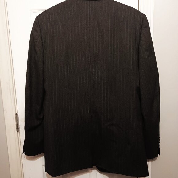 Adolfo Men 2 Piece Grayish Brown Suit - Picture 7 of 16